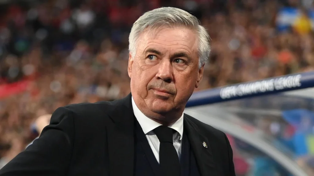 Vini Jr. será o próximo Bola de Ouro, diz Carlo Ancelotti