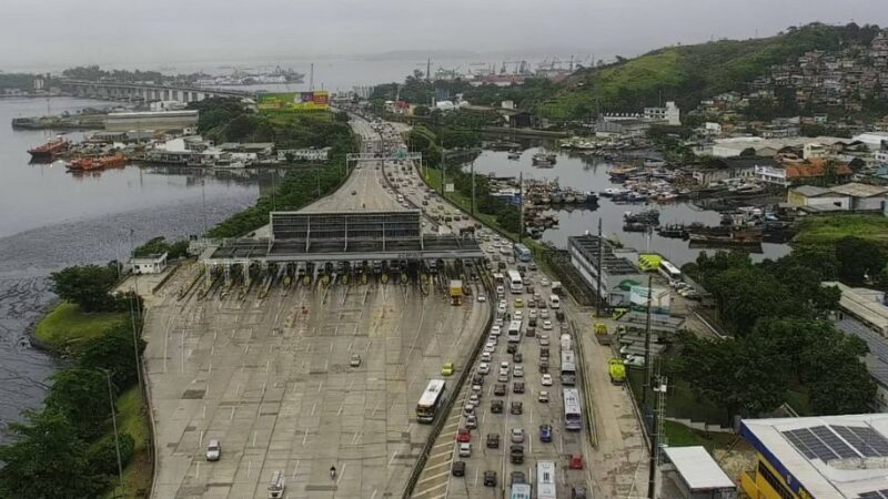 Travessia na Ponte Rio-Niterói tem lentidão no sentido Rio