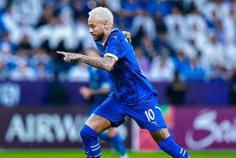 Al-Hilal confirma nova lesão muscular de Neymar