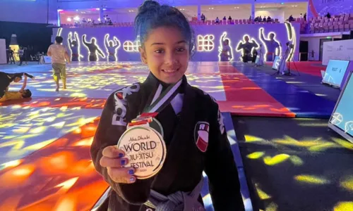 Atleta de São Gonçalo é ouro no jiu-jitsu internacional - Vídeo