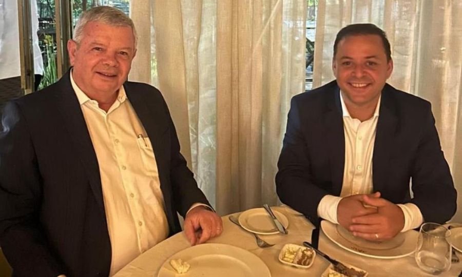 Axel Grael e Rodrigo Neves se reúnem para discutir a transição de governo no município