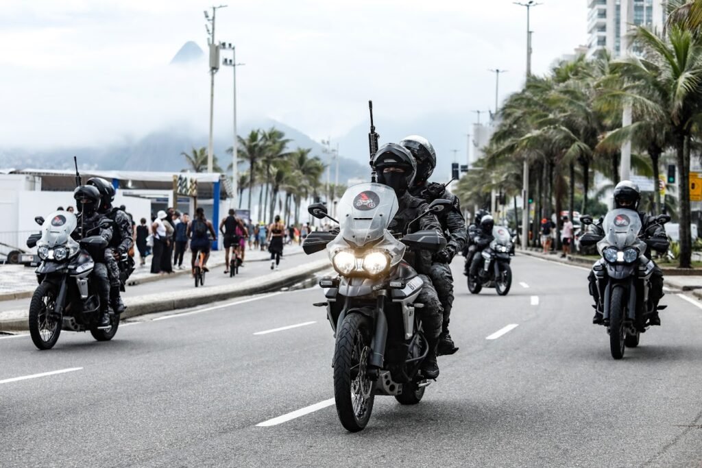 Batalhão Tático de Motociclistas reforça segurança no G20