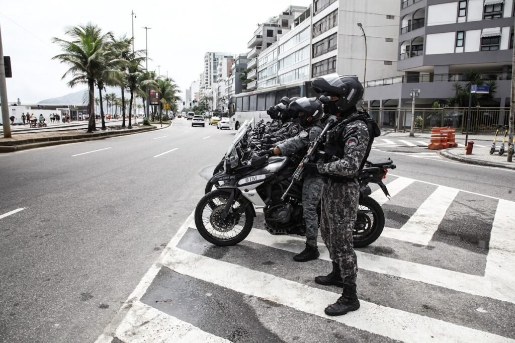 Batalhão Tático de Motociclistas reforça segurança no G20