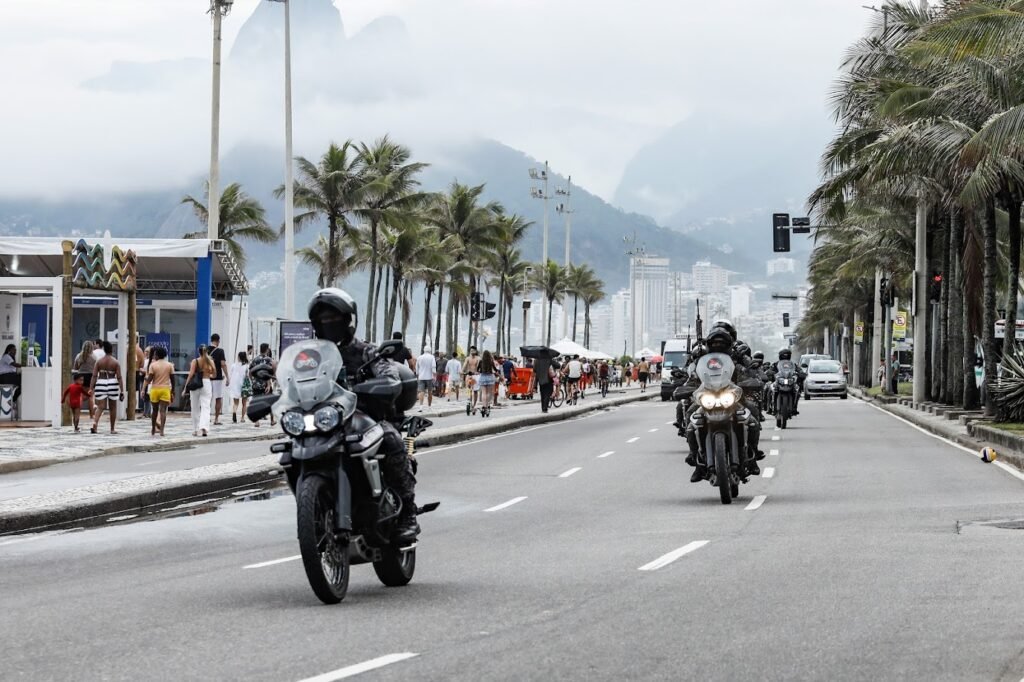 Batalhão Tático de Motociclistas reforça segurança no G20
