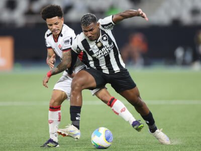 Botafogo tropeça no Nilton Santos e perde a liderança do Brasileiro