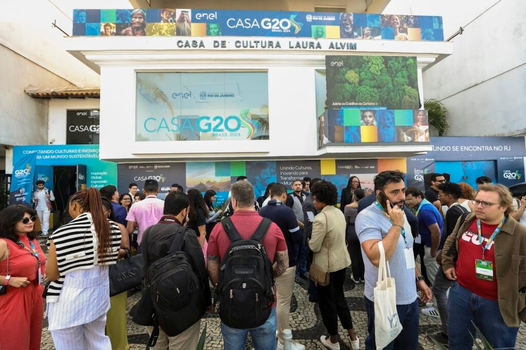 Casa G20 no Rio de Janeiro reúne cultura e diplomacia