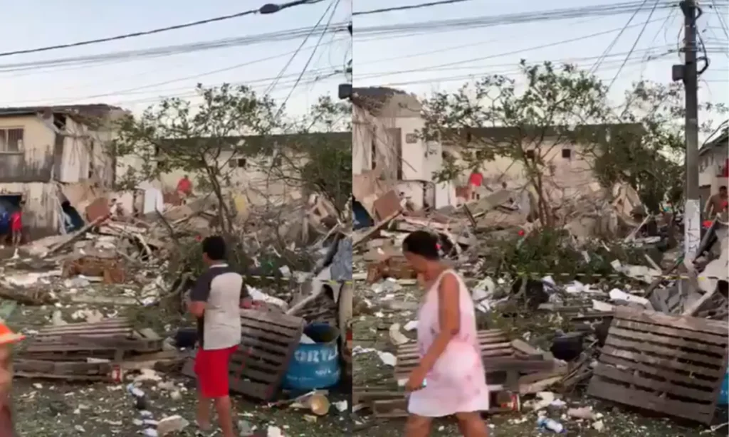 Desabamento de prédio deixa três mortos em Maceió - Vídeo
