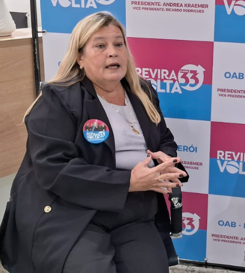 Andrea Kraemer: a possibilidade de uma mulher à frente da OAB Niterói