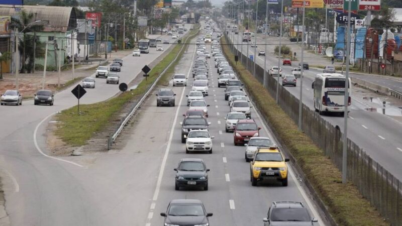 BR-101, altura de Itaboraí | Foto: Pablo Jacob
