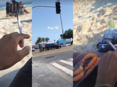 Foragido é preso em Copacabana após postar fotos na praia