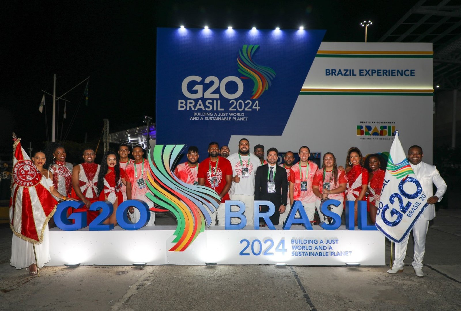 GRES Acadêmicos do Salgueiro brilha em evento do G20 no Rio