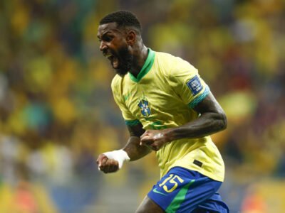 Golaço de Gerson pela seleção brasileira encanta torcedores