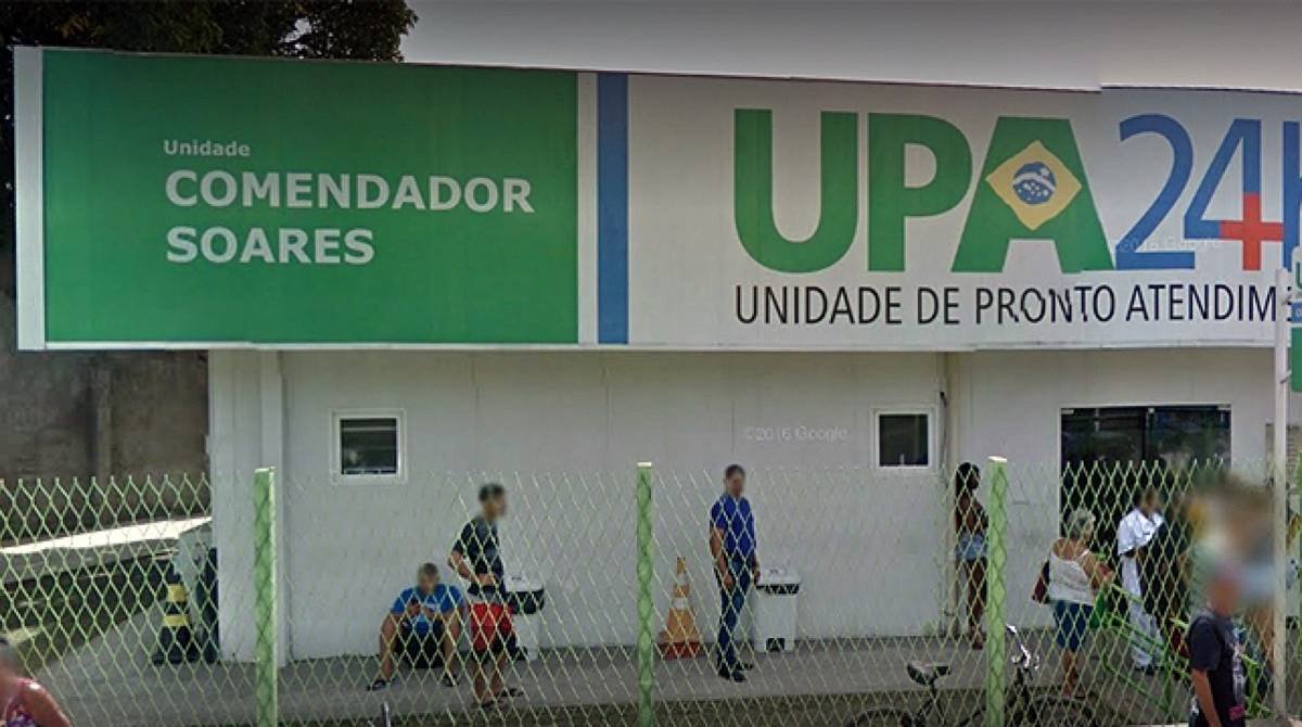 Homem agride pacientes e equipe da UPA em Nova Iguaçu
