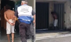 Homem preso em Niterói por tentativa de invasão - Vídeo