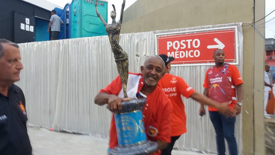 Morre o compositor Maria Preta, da Unidos do Viradouro, aos 69 anos, autor do samba antológico "O Alabê de Jerusalém"