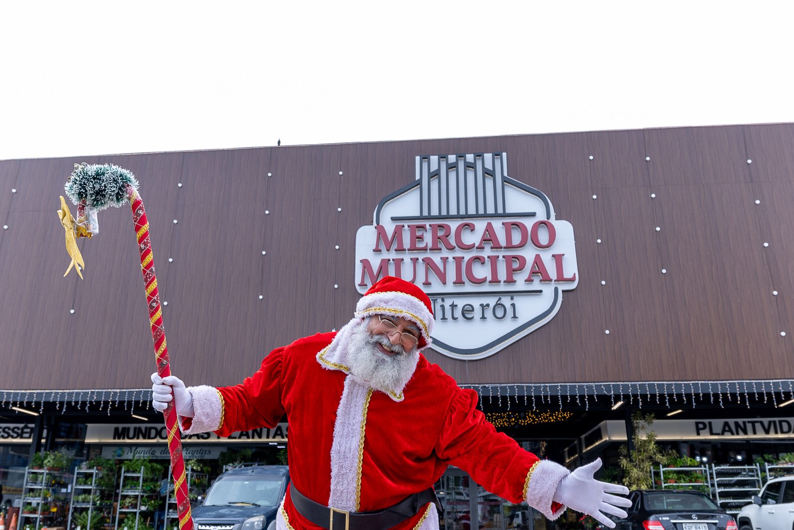 Papai Noel chega ao Mercado de Niterói neste sábado