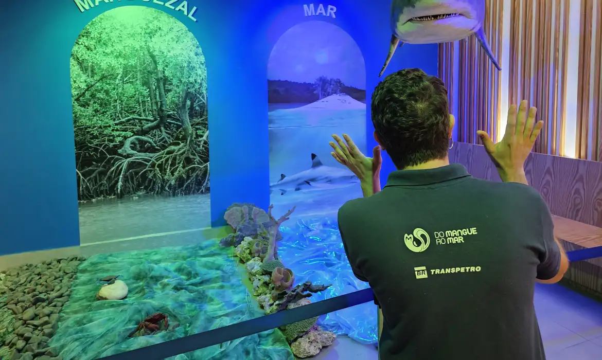 Preservação dos manguezais é tema de rodas de conversa no AquaRio