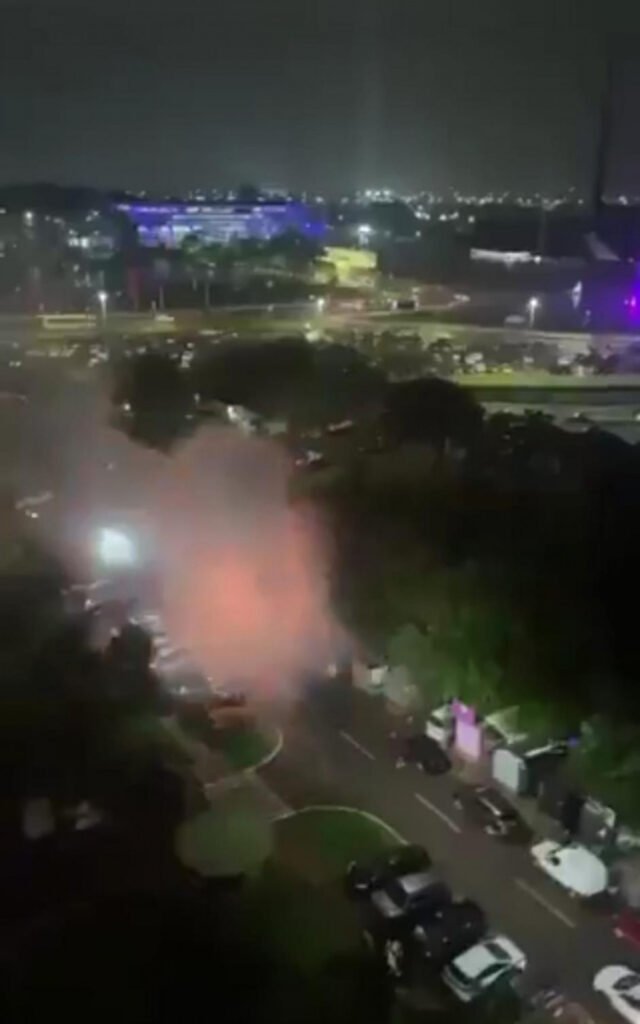 Terror em Brasília: Explosões na Praça dos Três Poderes deixa um morto - Vídeo