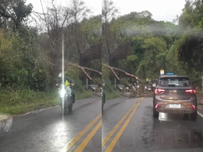 Chuva forte causa alagamentos e transtornos em Niterói - Vídeos