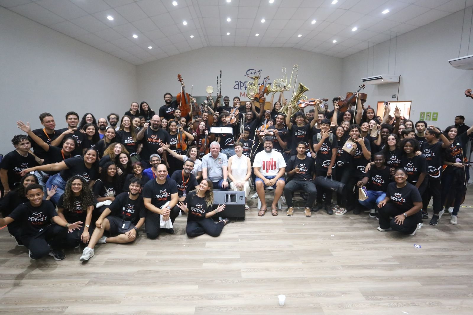 Festa da Família marca encerramento do Aprendiz Musical em Niterói