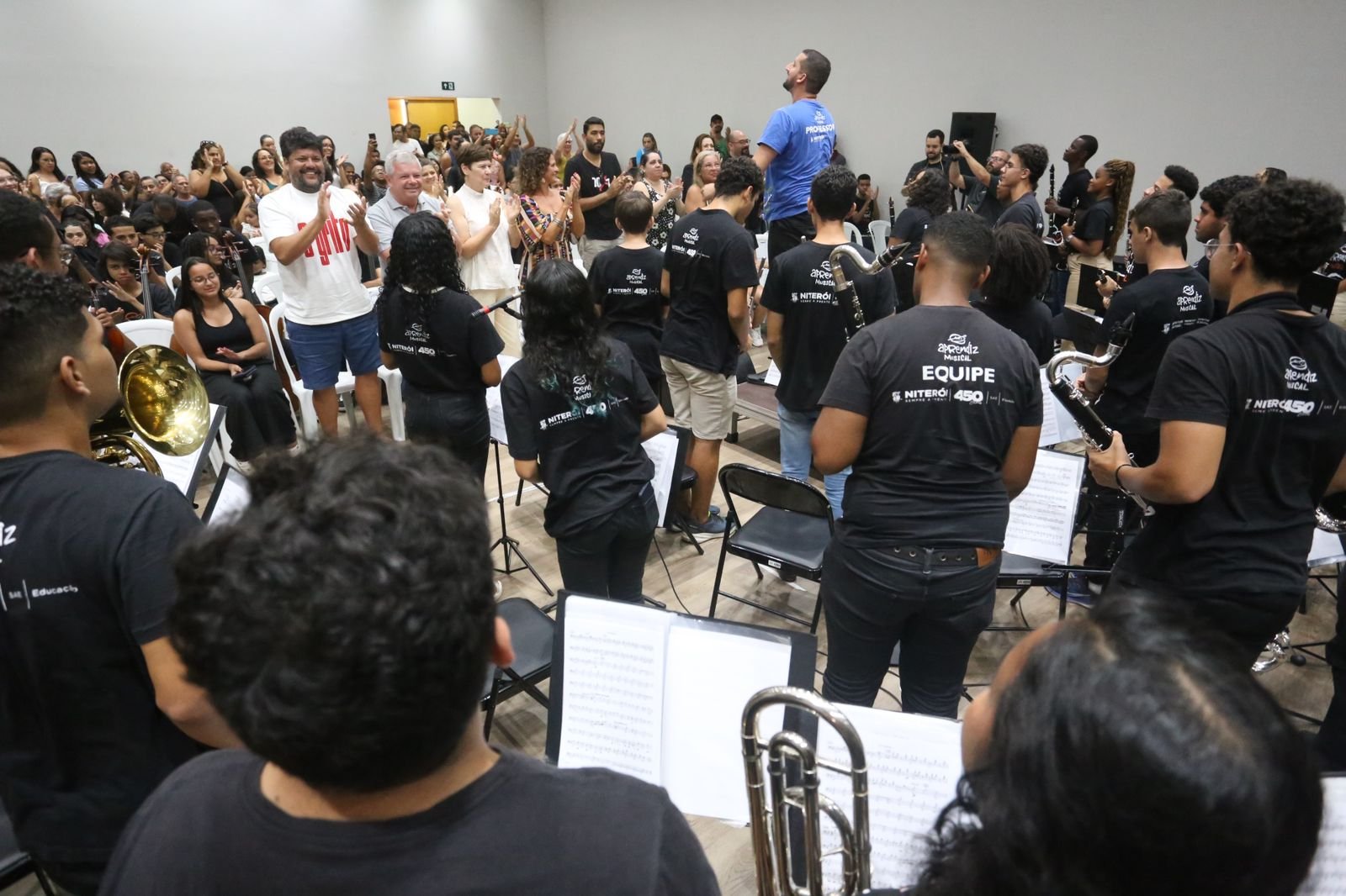 Festa da Família marca encerramento do Aprendiz Musical em Niterói