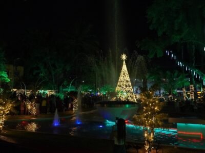 Papai Noel chega à Praça Zé Garoto em São Gonçalo