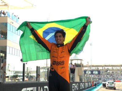 Gabriel Bortoleto é campeão da Fórmula 2 e faz história em Abu Dhabi