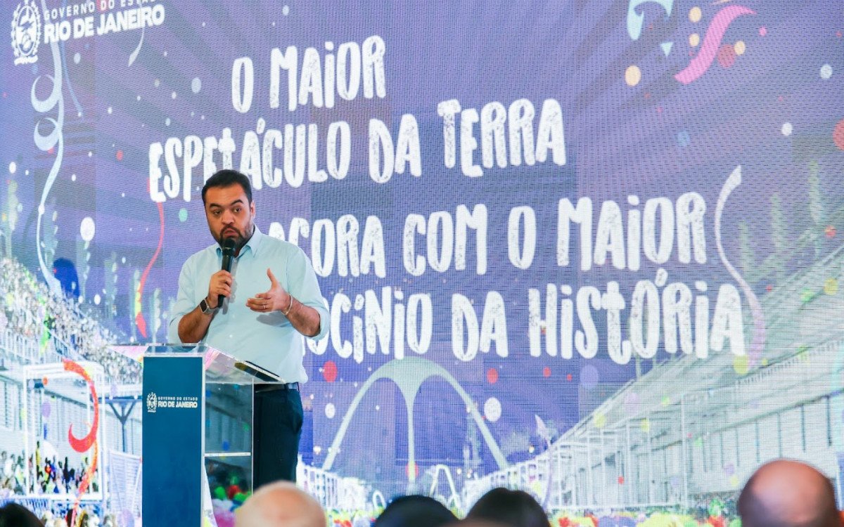 Governador anuncia maior investimento da história no Carnaval do Rio