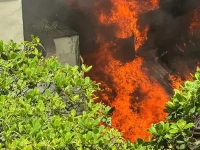 Incêndio destrói restaurante famoso na Zona Sul do Rio - Vídeo