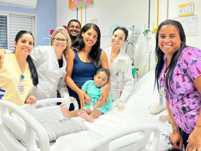 Menino de 2 anos recebe alta após tratamento de afogamento em São Gonçalo - Vídeo