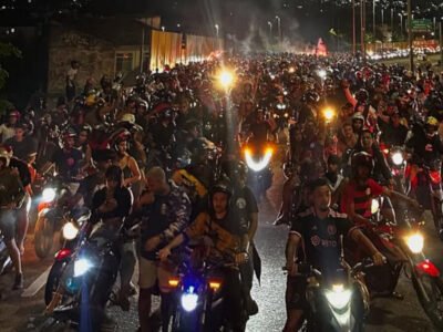 Motociclistas causam transtornos nas ruas do Rio durante 'rolezinho' - Vídeo