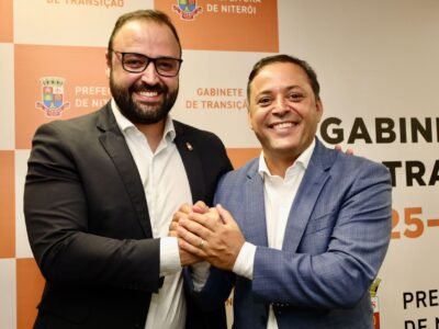 Niterói: Rodrigo Neves anuncia Binho Guimarães como o futuro líder do Governo na Câmara