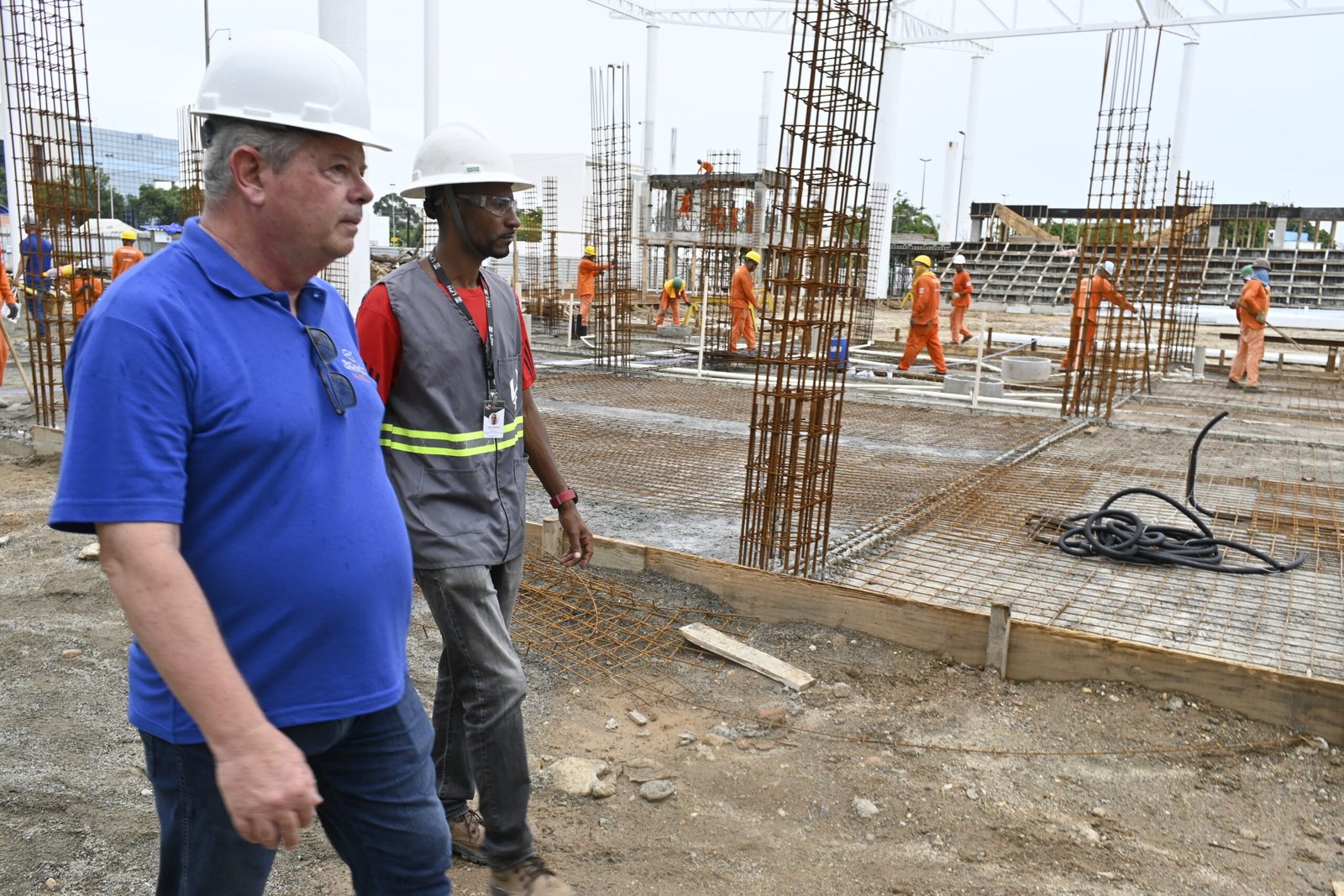 Novo Ginásio Poliesportivo da Concha Acústica avança com obras em Niterói