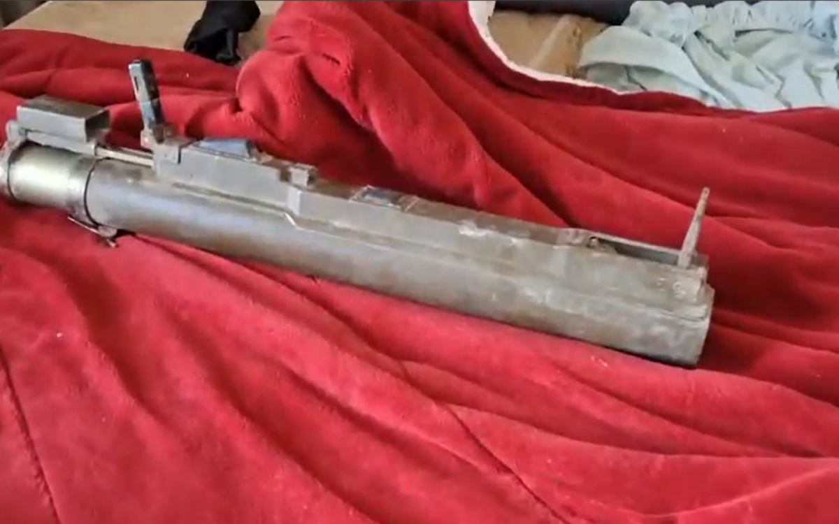 Polícia apreende arma de guerra capaz de destruir blindados