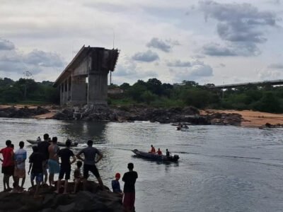 Ponte Juscelino Kubitschek desaba entre Maranhão e Tocantins - Vídeo