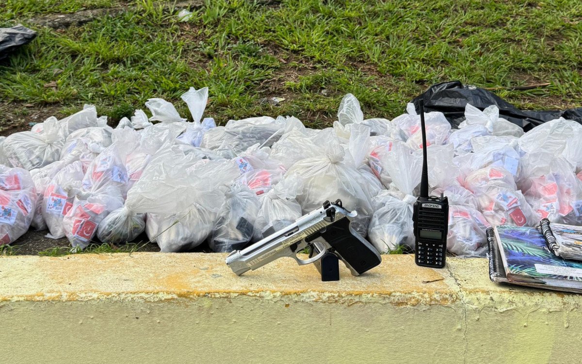 Ação do Bope resulta em prisão e apreensão de drogas na Praça Seca