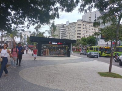 Bancas de jornais de Niterói serão realocadas em reforma urbanística