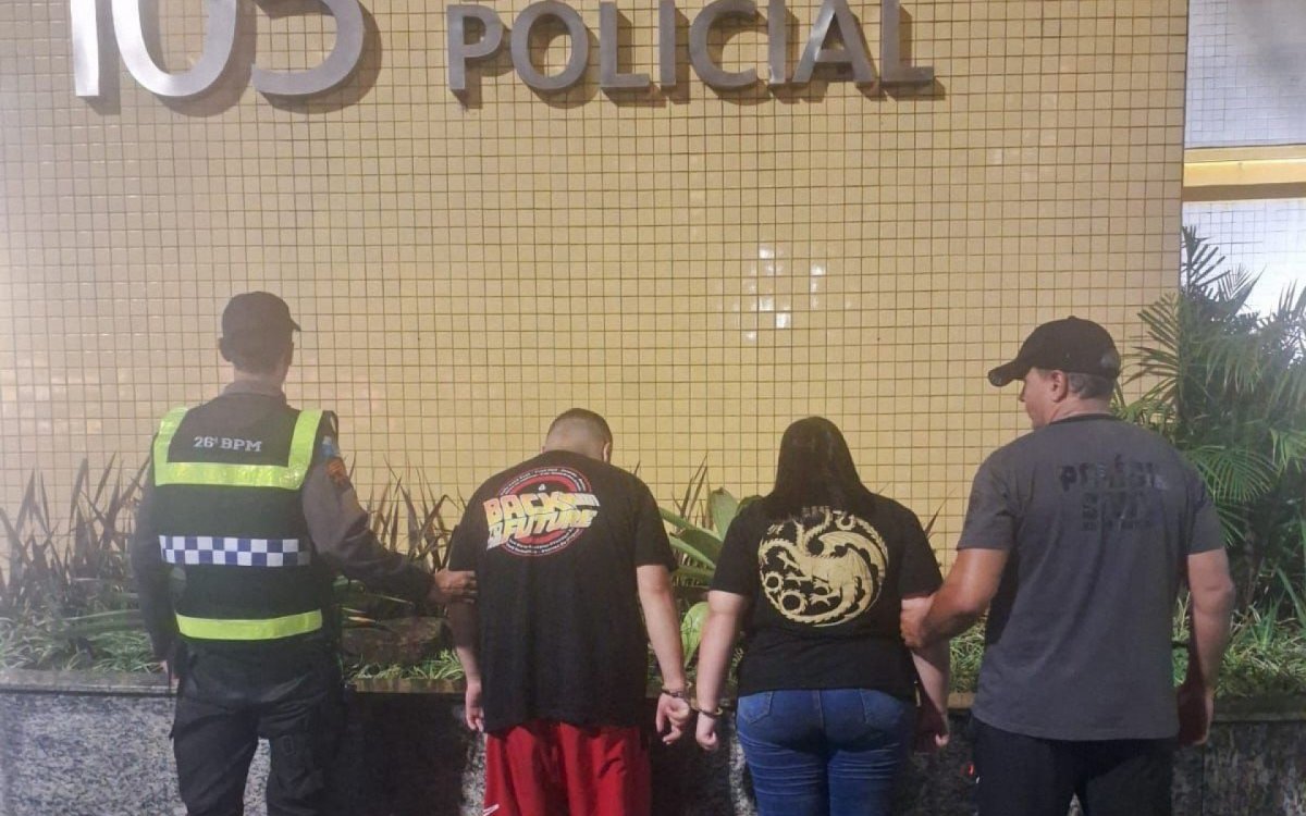 Casal suspeito de feminicídio na Baixada é preso na Região Serrana do Rio | PCERJ/Divulgação