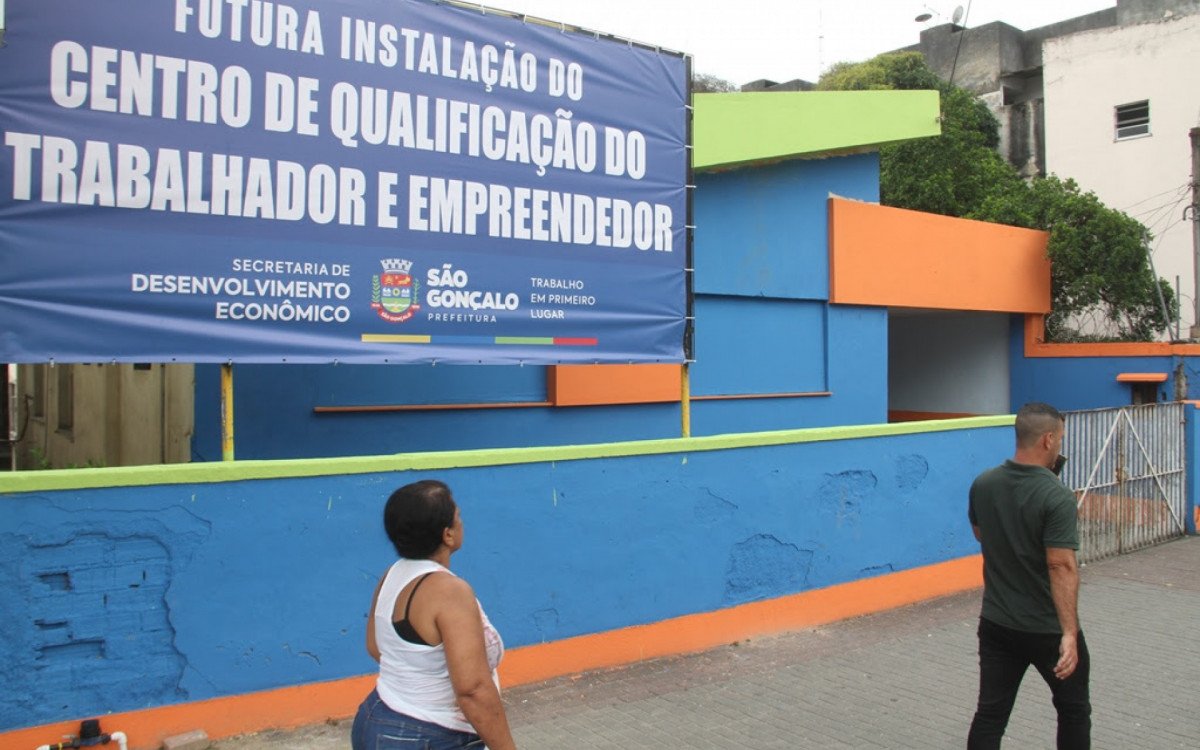 Centro de Qualificação do Trabalhador e Empreendedor será inaugurado em São Gonçalo