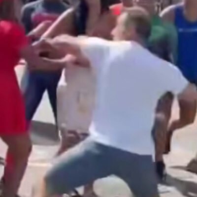 Confusão entre condutores de trenzinhos em Teresópolis gera briga - Vídeo