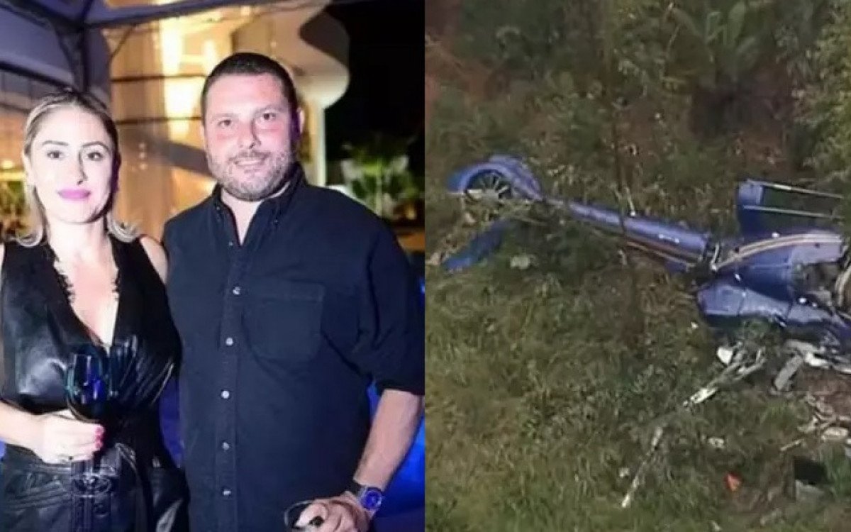 Dono de bet e empresária morrem após queda de helicóptero em São Paulo
