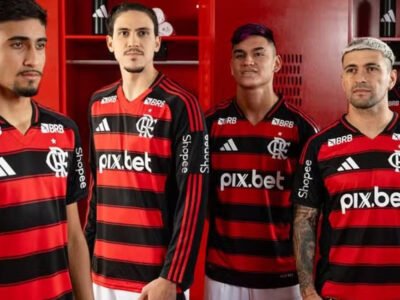 Flamengo lança oficialmente o uniforme de 2025 com conceito exclusivo