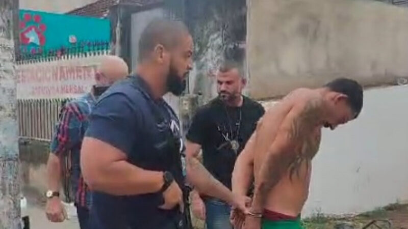 Homem que tentou matar companheira com espeto de churrasco é preso em São Gonçalo