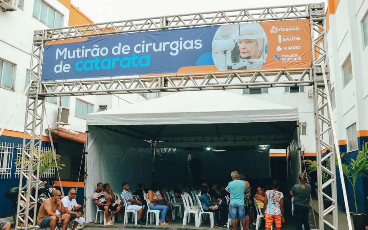 Mutirão da Catarata em Itaboraí realiza mais de 230 procedimentos