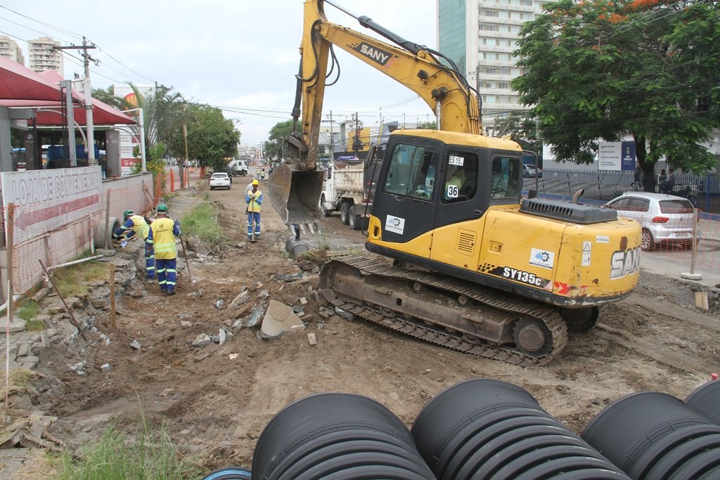 Obras do MUVI avançam na Avenida Presidente Kennedy em São Gonçalo