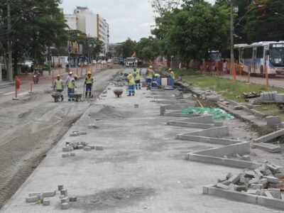 Obras do MUVI avançam na Avenida Presidente Kennedy em São Gonçalo