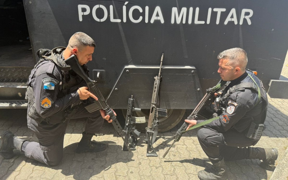 Polícia Militar apreende seis fuzis em operações no Rio de Janeiro