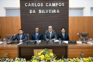 Vereadores de Saquarema tomam posse e elegem nova Mesa Diretora da Câmara para o biênio 2025-2026 | Reprodução