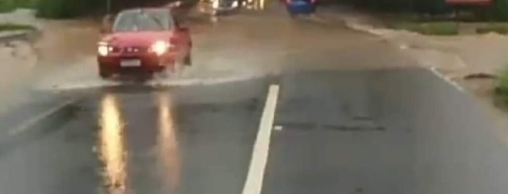 Temporal em Paraty provoca transtornos e interdição da BR-101