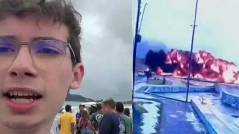 Testemunha relata como foi a queda do avião em Ubatuba e como ocorreu o resgate